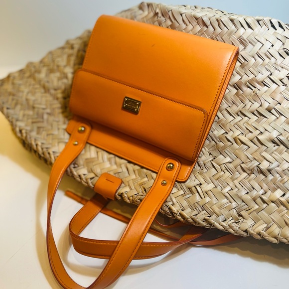 Dolce & Gabbana Kendra Straw Tote - Picture 3 of 9